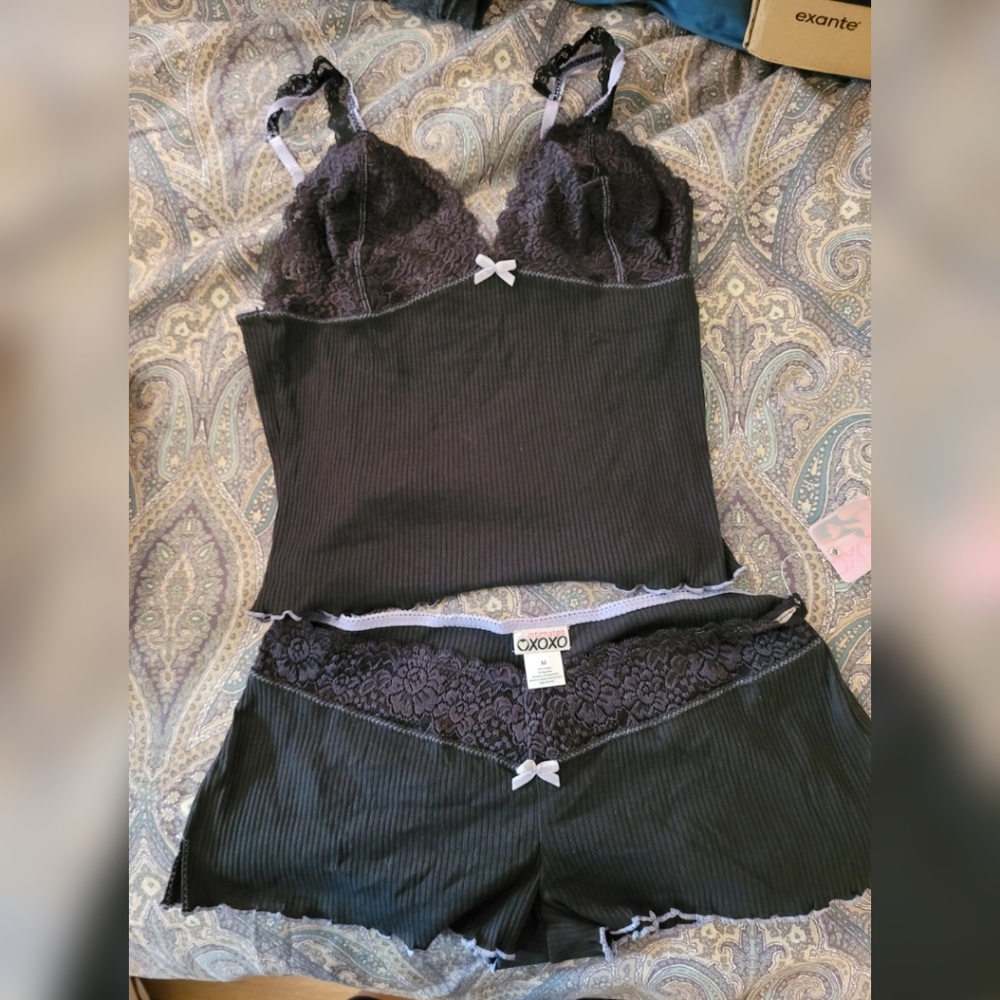 Lingerie/lounge black set